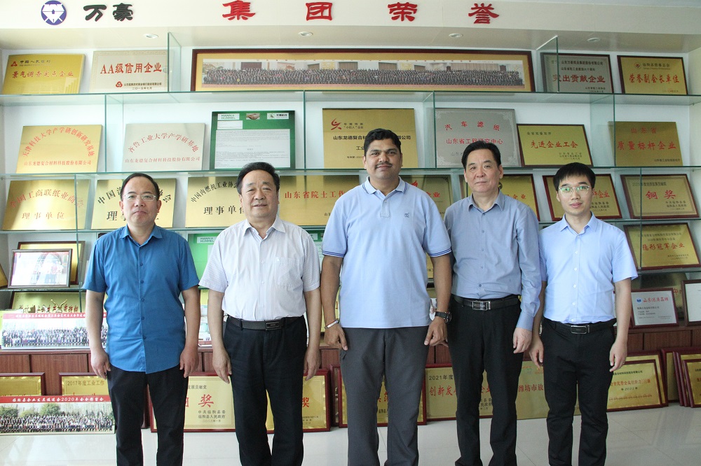 Customer from MANN+HUMMEL FILTER (INDIA) PRIVATE LTD. Visited Longde Company