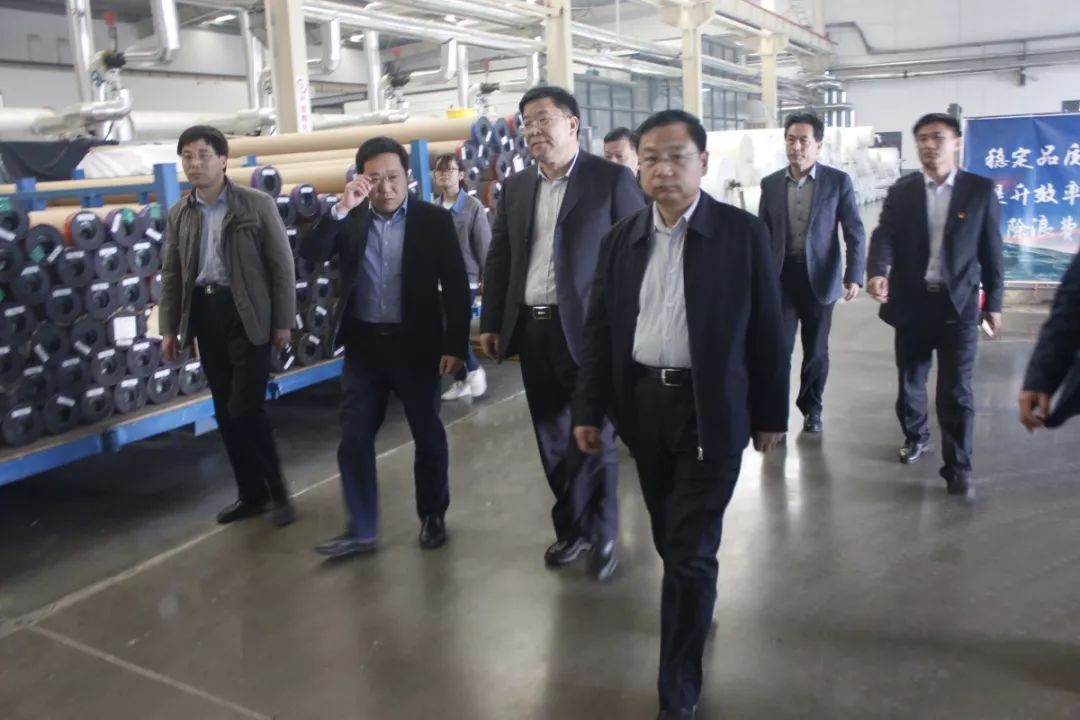 潍坊市科技局高玉国局长一行来我公司参观指导